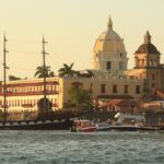 Bay of Cartagena in Colombia