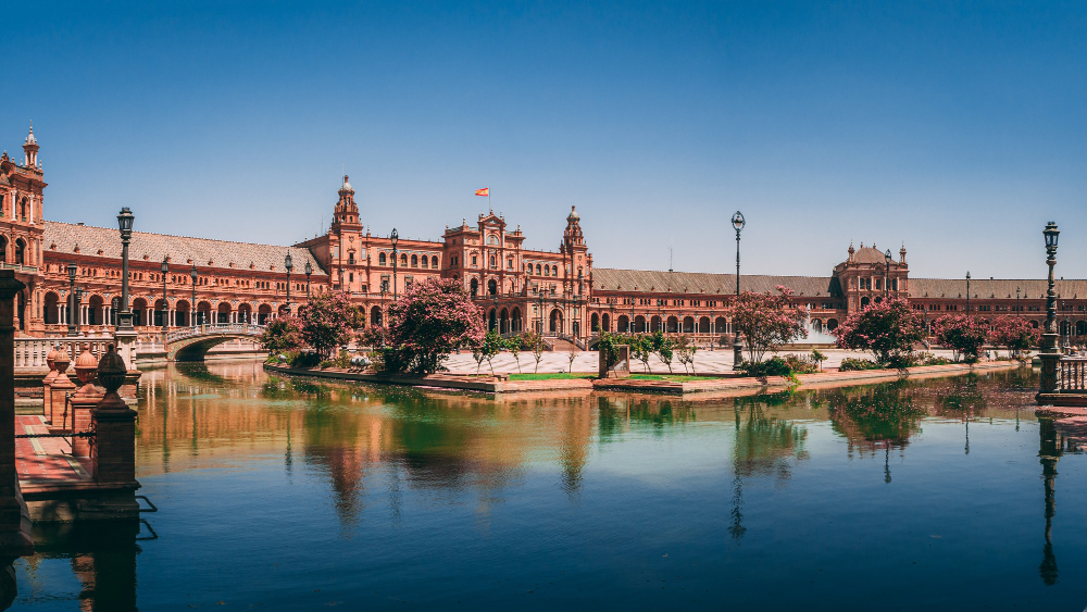 Exploring the beautiful city of Seville