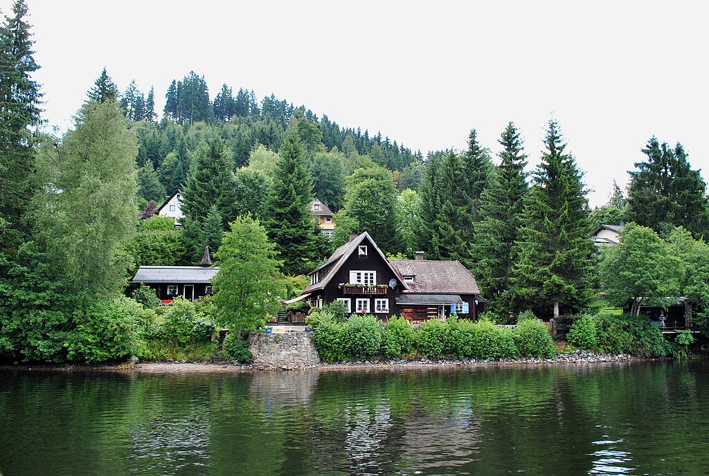 Lake Titisee in Black Forest, Germany