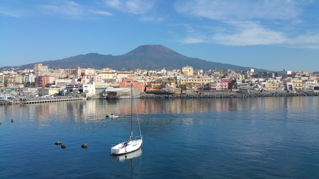 Naples waters sea, Italy