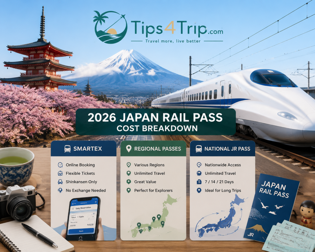 2026 Japan Rail Pass Cost Breakdown